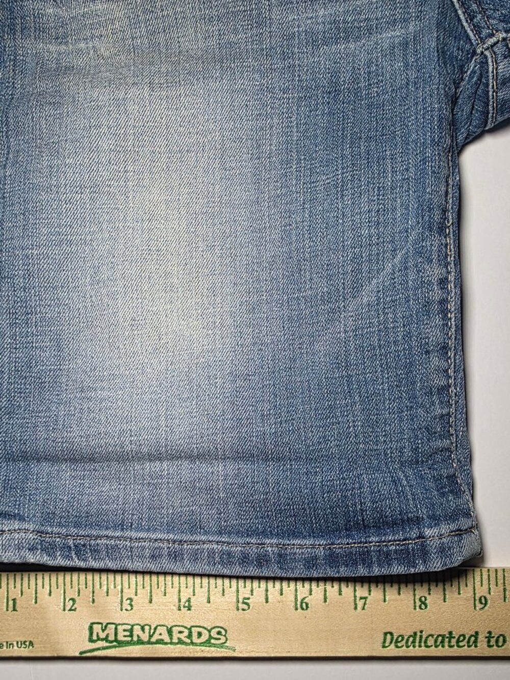 BKE Denim Womens Light Blue Distressed 5 Pocket Shorts Size 27 - Picture 12 of 12